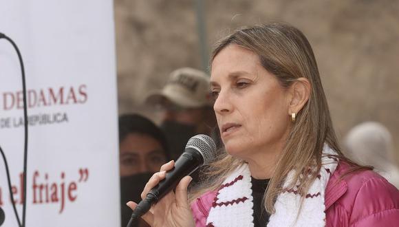 María del Carmen Alva se refirió a las declaraciones de Pedro Castillo. (Foto: Congreso)