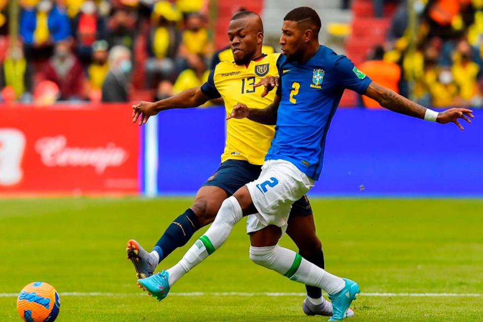 Ecuador vs. Brasil por Eliminatorias Sudamericanas a Qatar 2022 | Foto: EFE.