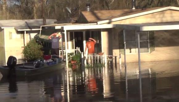 Las impresionantes inundaciones en estado de Louisiana [VIDEO]