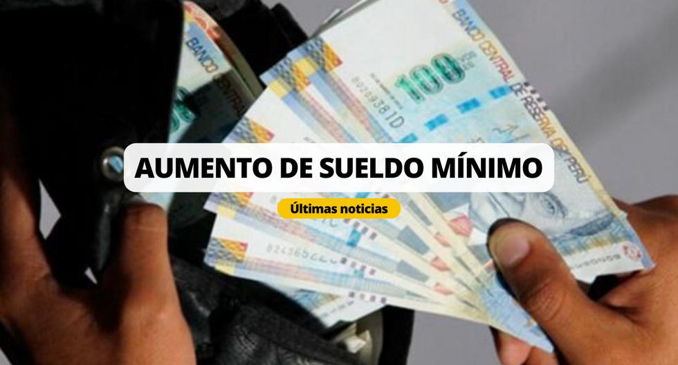 AUMENTO sueldo mínimo en el Perú 2024: para cuándo estaría el incremento, según el ministro de Trabajo | Foto: Diseño EC