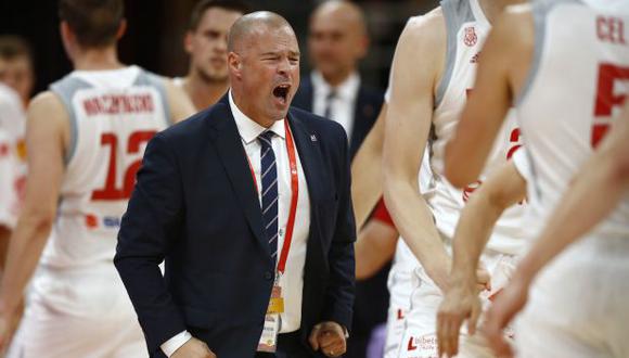 Mike Taylor, entrenador de Polonia. (Foto: AP)