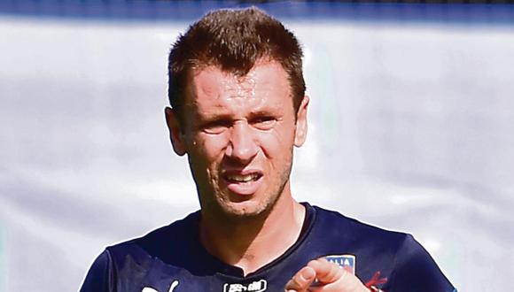 Antonio Cassano fue internado por causa del coronavirus. (Foto: AFP)