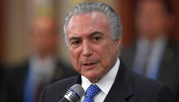 Michel Temer asumi&oacute; oficialmente la presidencia de Brasil el 31 de agosto, cuando el Senado removi&oacute; a Dilma Rousseff por violar leyes presupuestarias. (Foto: AFP)