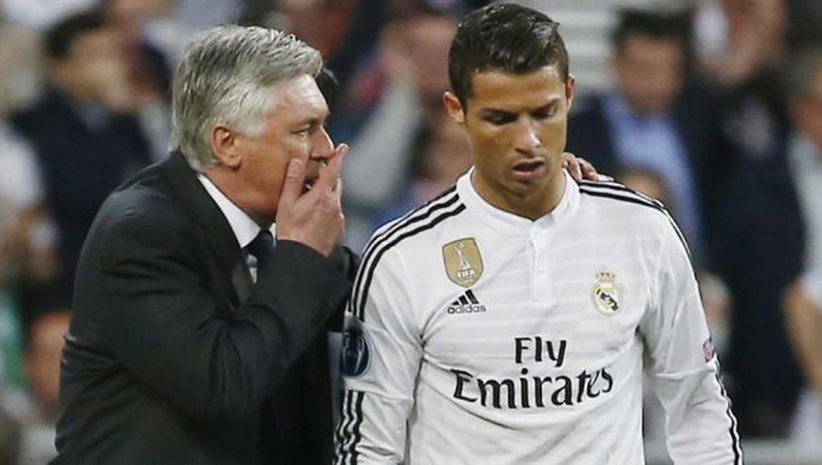 Carlo Ancelotti: “No entiendo que silben a Cristiano Ronaldo”