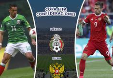 México vs Rusia VER EN VIVO HOY: EN DIRECTO ONLINE por la Copa Confederaciones