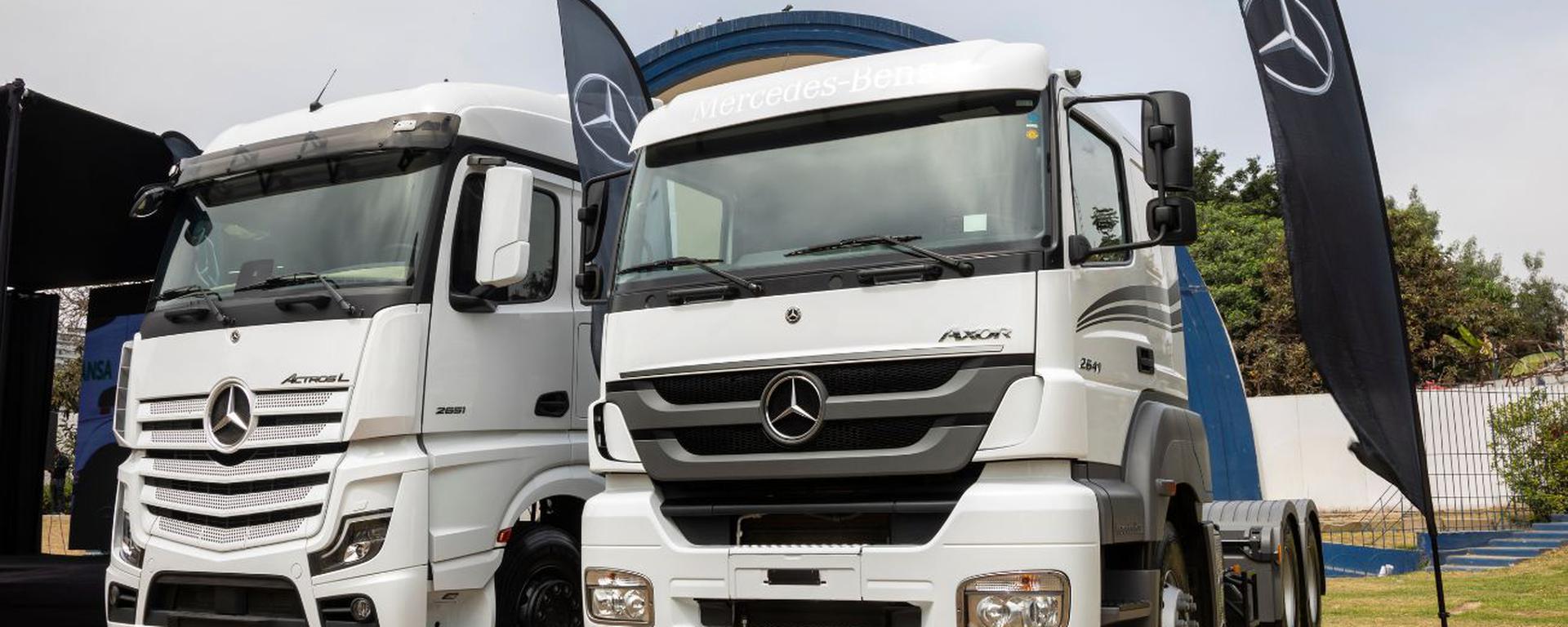 Mercedes-Benz presenta sus nuevos camiones y motores bajo el concepto “Trucks You Can Trust”