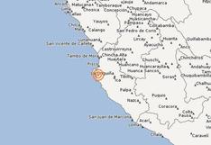 Pisco: Sismo de 4,5 grados alarmó a pobladores 