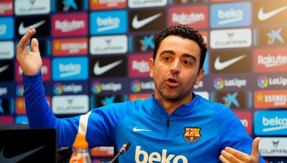 Xavi Hernández se baja de la pelea por el título de LaLiga. (Foto: EFE)