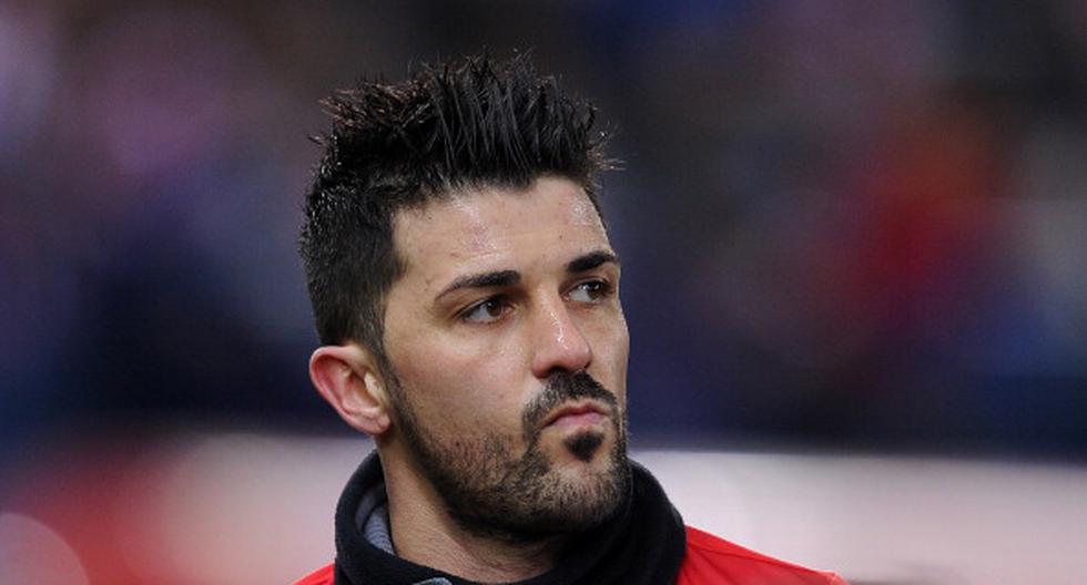 David Villa se despidió de su amigo y compañero, Xavi Hernández. (Foto: Getty Images)