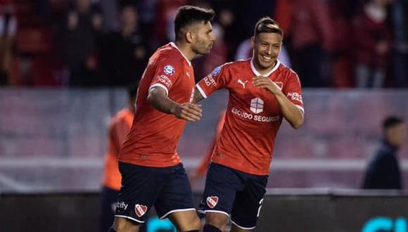 Independiente vs. Banfield chocan en el Libertadores de América de Avellaneda. (@Independiente)