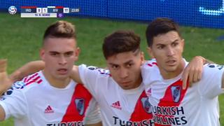 River Plate vs. Independiente: Rafael Santos Borré convirtió el 1-0 con un gran cabezazo | VIDEO