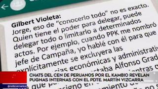 Peruanos por el Kambio: revelan chats entre Violeta, Heresi y Villacorta