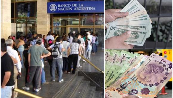 Las última medidas que anunció Macri sobre el control de la compra de dólares provocó largas colas en los bancos locales argentinos. (Foto:Maricielo Garvan)