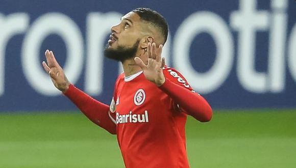 Paolo Guerrero anotó en el choque de Internacional vs. Fluminense. (Foto: Inter de Porto Alegre)