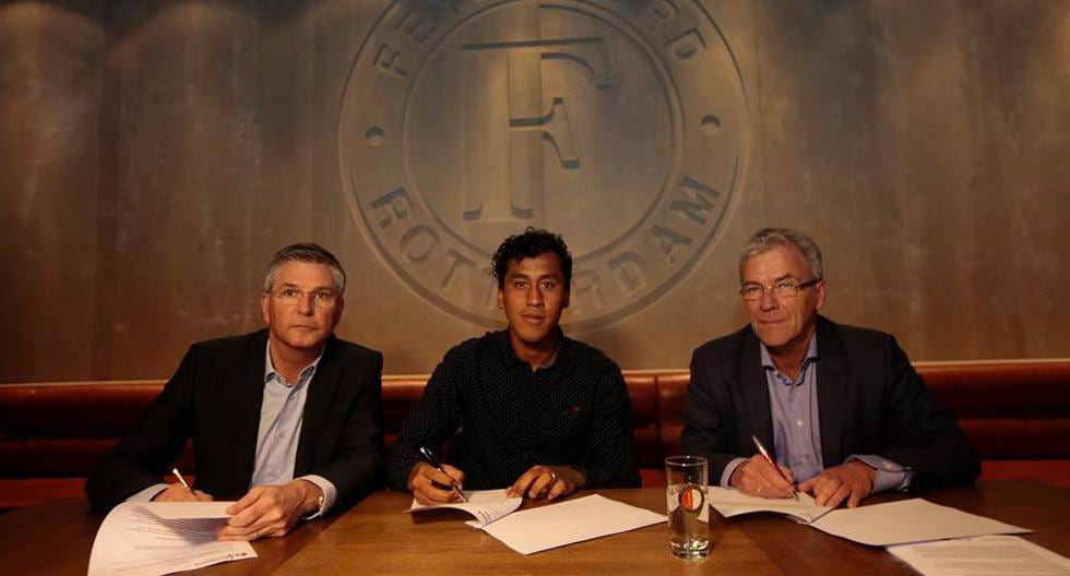Renato Tapia tiene contrato hasta el 2020. (Foto: Feyenoord Rotterdam)