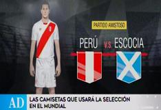 Conoce las camisetas que usará la Selección Peruana en el Mundial 2018