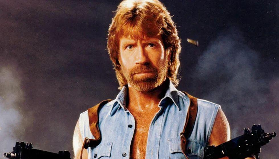 Chuck Norris, el hombre más rudo del cine. (Foto: Agencia)