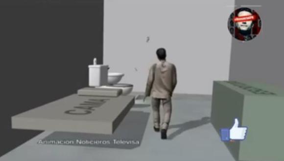 La fuga de 'El Chapo' es recreada en esta animación [VIDEO]