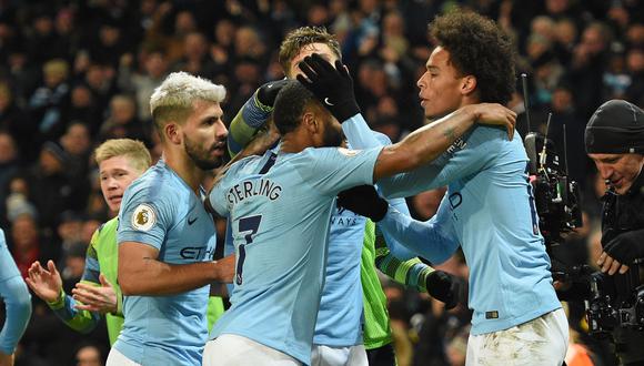 Manchester City vs. Liverpool EN VIVO Y EN DIRECTO: el Kun Agüero marcó el 1-0 para los 'Citizens' | Foto: AFP.