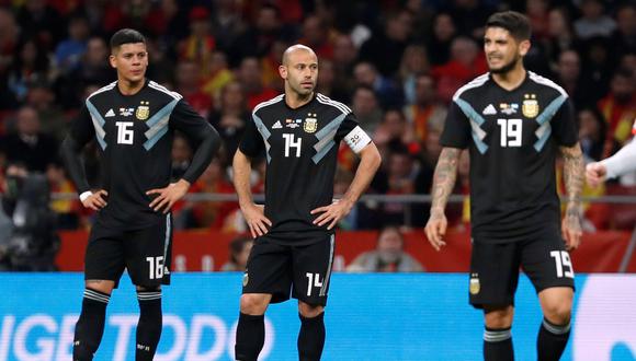 Argentina vs. España EN VIVO ONLINE: en amistoso hacia el Mundial Rusia 2018. (Foto: Reuters)