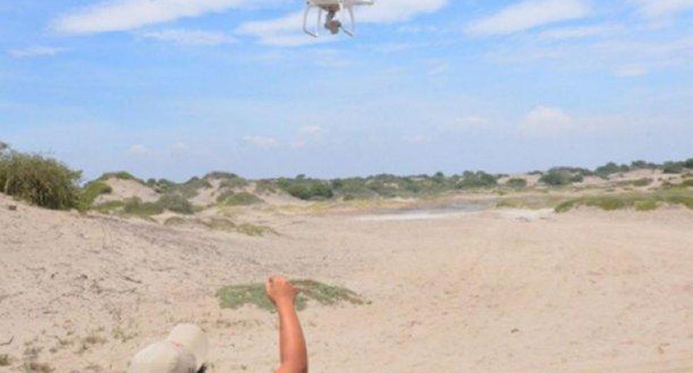 El ministerio de Transporte argentino está analizando instalar un sistema especial de sensores y radares que pueda localizar los drones que operen cerca de los aeropuertos. (Foto: Andina / Referencial)