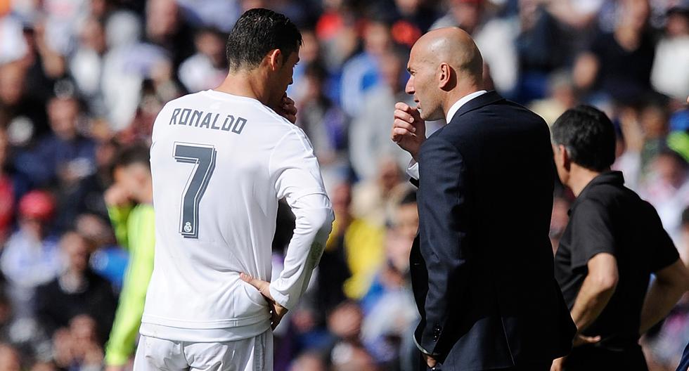 Zinedine Zidane hace tremendo anunció respecto al presente de Cristiano Ronaldo. (Foto: Getty Images)