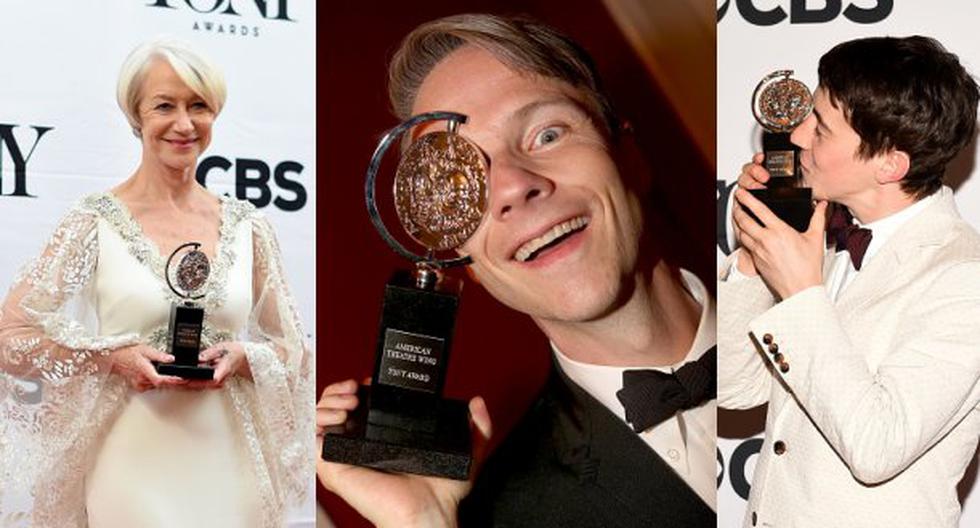 Ellos triunfaron en los Premios Tony. (Foto: Getty Images)