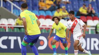 Perú - Brasil Sub 20: resultado, resumen y goles del partido 