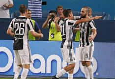 Juventus venció 3-2 a PSG por la International Champions Cup