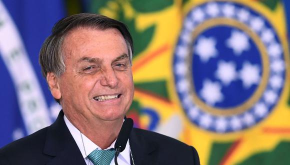 El presidente de Brasil Jair Bolsonaro. (Foto: EVARISTO SA / AFP).