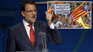 España insiste en rechazar referéndum por Cataluña tras cadena humana