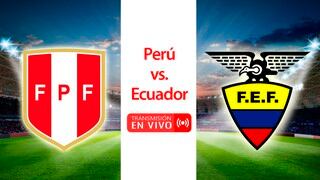 Ver Perú vs. Ecuador EN DIRECTO: transmisión en vivo por Internet vía Latina y Movistar Deportes