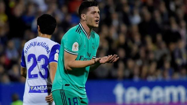 Luka Jovic parece no haber respondido a las expectativas del Real Madrid. (Foto: AFP)