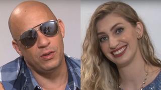 YouTube: Vin Diesel criticado por incomodar a youtuber [VIDEO]