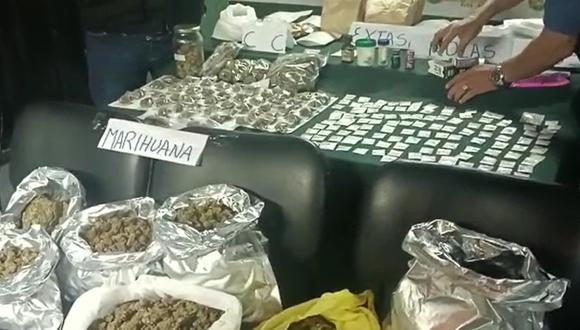 La PNP capturó a un hombre de 30 años que fue acusado de a empaquetar, abastecer y distribuir diversos tipos de drogas. (Foto: RPP Noticias)