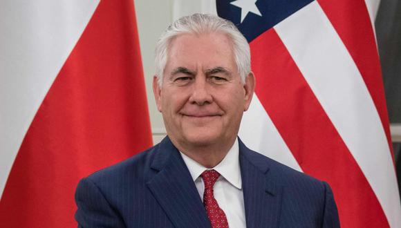 Rex Tillerson, el secretario de Estado de Estados Unidos, visitará Lima en febrero. (AFP)