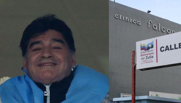 Diego Maradona se recupera de una cirugía en Venezuela