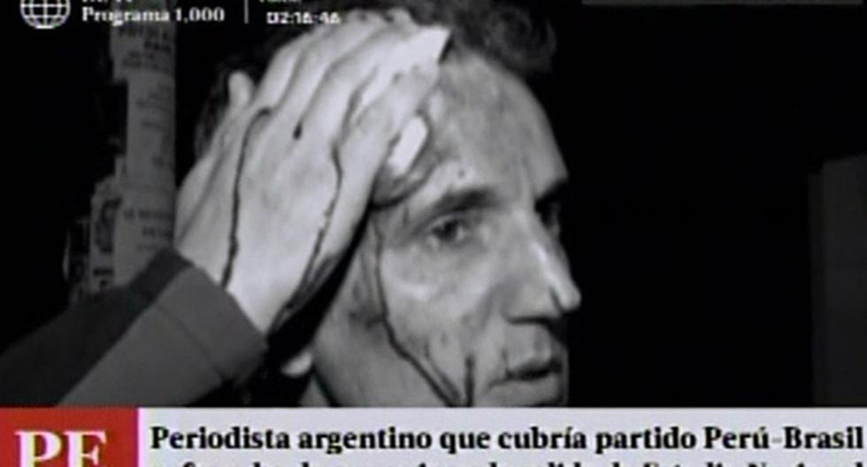 Gustavo Cespi fue asaltado por dos delincuentes que se llevaron sus equipos. (Foto: América TV)