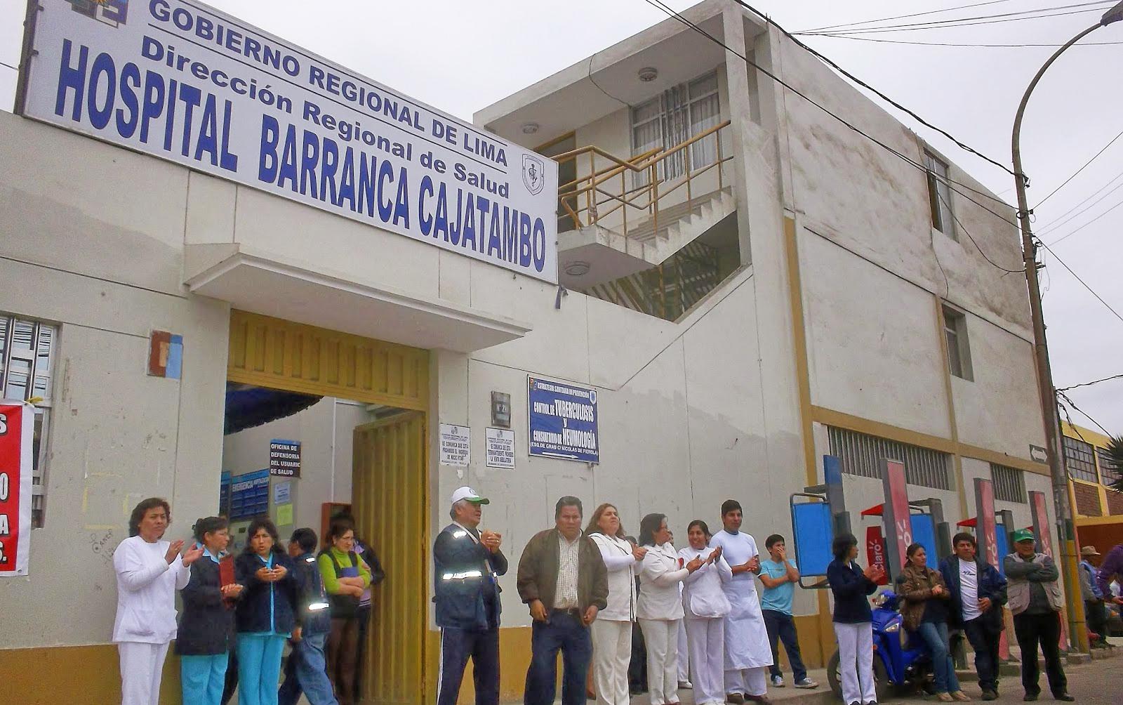 Hospital de Barranca ha colapsado y suspendió su atención por lluvia torrencial. (Foto: Parlamento Chancay)