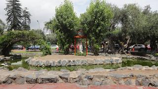 San Isidro: vecinos denuncian falta de cuidados en altar de la virgen de la Laguna de Novios de El Olivar