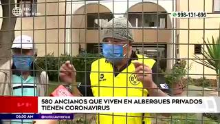 Coronavirus Perú: Casi 600 ancianos contagiados por COVID-19 en albergues privados