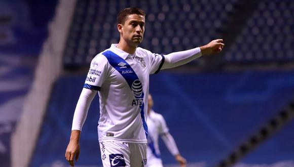 Para el entrenador de Puebla, el delantero mexicano-peruano Santiago Ormeño es un "jugador completo" | Foto: EFE