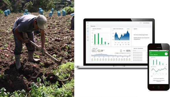 Infoagro.pe ofrece información para agricultores y consumidores. Está disponible en versión móvil. (Imagen: El Comercio)