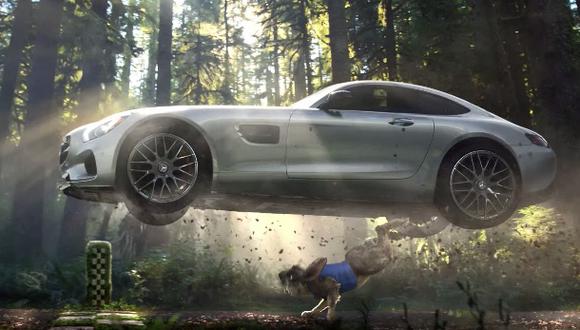 Super Bowl: Mercedes-Benz presentó comercial del AMG GT