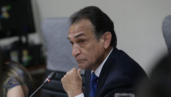 El congresista Héctor Becerril, de Fuerza Popular, negó haber recibido algún soborno. (Foto: Archivo El Comercio)