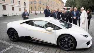 ¡Una fortuna! El Lamborghini del Papa Francisco fue subastado por US$ 854 mil | FOTOS