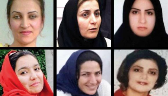 Estas 6 mujeres se encuentran entre las 200 que han sido ejecutadas en Irán desde el inicio del siglo XXI. (ABDORRAHMAN BOROUMAND CENTER)