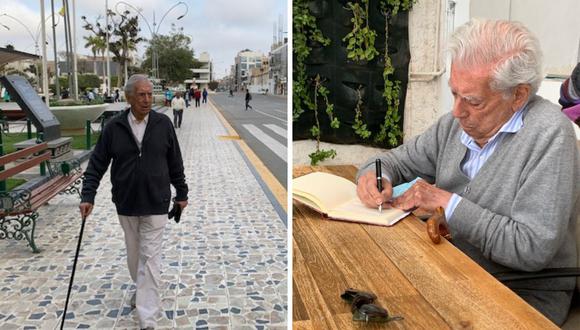 Mario Vargas Llosa prepara un nuevo libro ambientado en el Perú. (Foto: @AlvaroVargasLl)