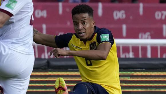 Byron Castillo participó en ocho partidos de Ecuador en las Eliminatorias para el Mundial de Qatar. (Foto: AFP)