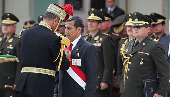Promoción de Humala no tendrá cupos para generales del Ejército